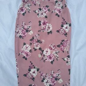 NWT Floral Pencil Skirt